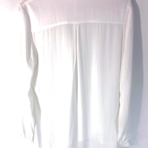Bellatrix Blouse-White  Flowing Tunic - Picture 7 of 10